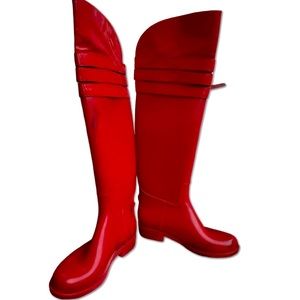 CALVIN KLEIN OVER THE KNEE RAIN BOOTS🔥💦